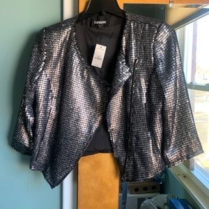 Express sequin jacket